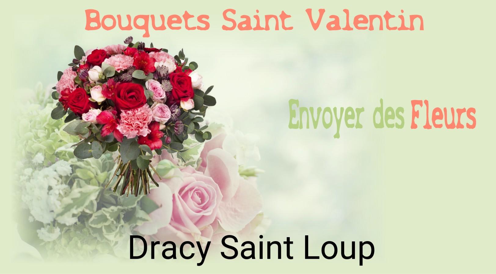 Roses de Saint-Valentin livrées à Dracy-Saint-Loup